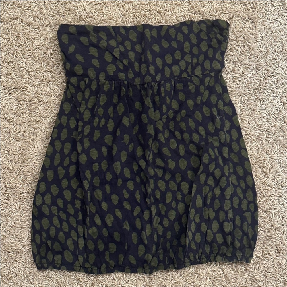 American Eagle Y2k Bubble Strapless Top View 4